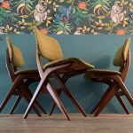 Vintage design stoel Scisser Chair Louis van Teeffelen